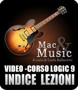 Il video-corso di Logic 9 - Indice delle lezioni