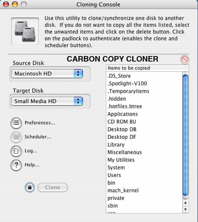 Carbon Copy Interface