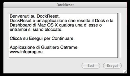 dockreset immagine