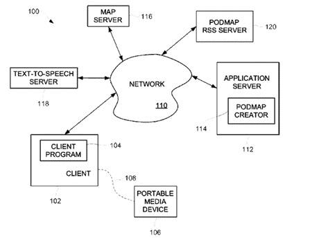 Il server di podcasting delle mappe