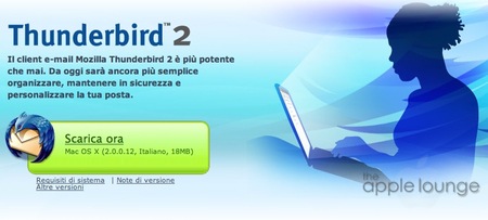 thunderbird immagine