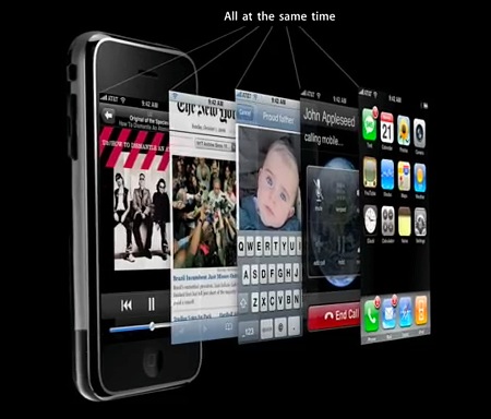 Il multitasking su iPhone