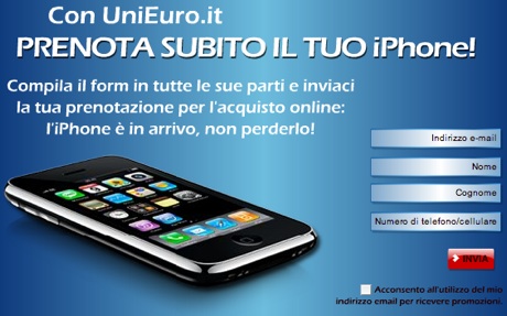 UniEuro iPhone