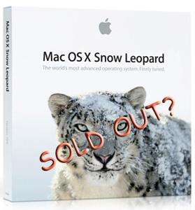 Snow Leopard scorte esaurite