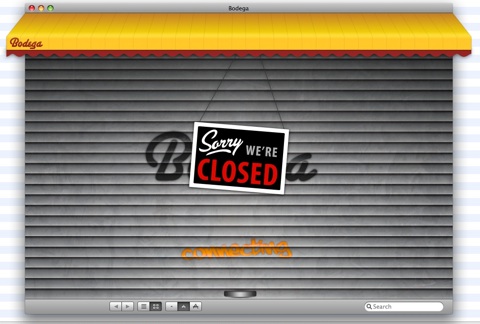 closed store bodega