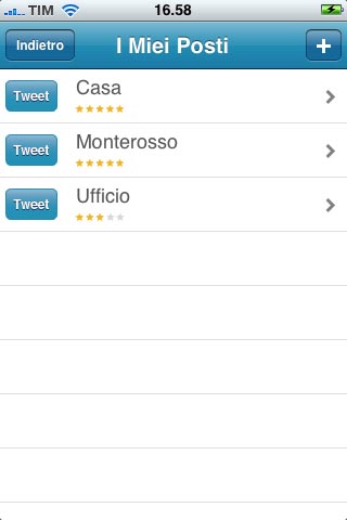 GeoTweeter iphone