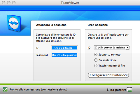 TeamViewer in azione