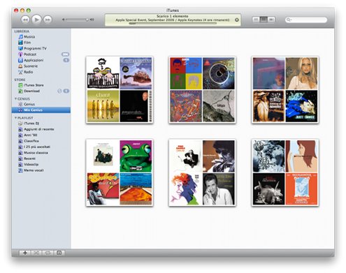 iTunes Genius Mix