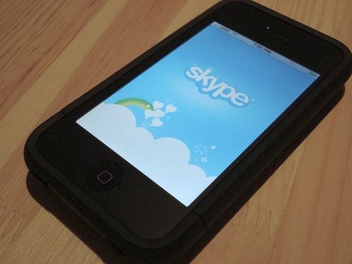 iPhone-Skype