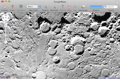 moon googlemaps mac