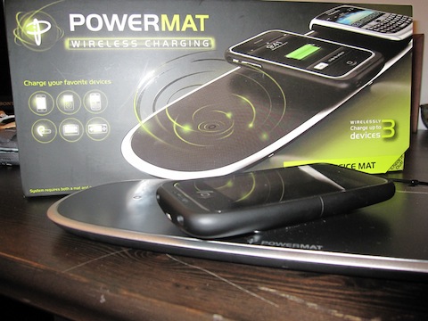 Powermat: ricaricare iPhone senza fili
