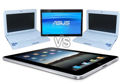 ipad stronca il mercato dei netbook Asus