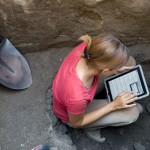 iPad negli scavi a Pompei