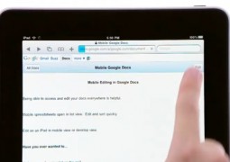 Google Docs iPad