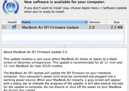 MacBook Air EFI 2.0 Update