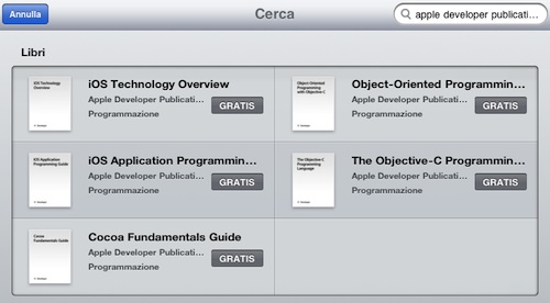 libri ePub apple per developer