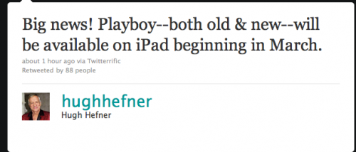 Playboy iPad