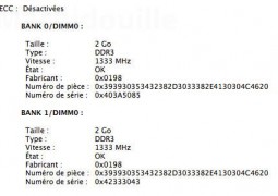 Le RAM DDR3 1600 MHz vengono riconosciute a 1333MHz dai MacBookPro Early 2011