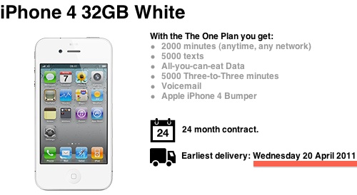 iPhone 4 bianco