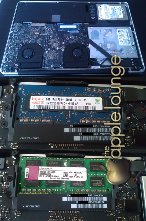 Upgrade RAM MacBook Pro Early 2011 - The Apple Lounge