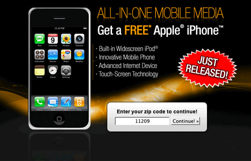 Iphone gratis