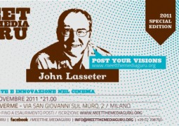 John Lasseter a Milano il 21 novembre 2011 ospite di "Meet the Media Guru" - The Apple Lounge