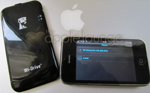 Kingston Wi-Drive connesso con iPhone - The Apple Lounge