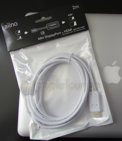 aiino Cavo Mini DisplayPort - HDMI con audio (compatibile con porta Thunderbolt) - The Apple Lounge