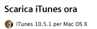 iTunes 5.0.1 disponibile - The Apple Lounge