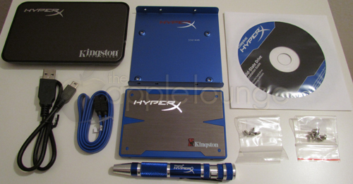 Kingston HyperX SSD 240 GB Upgrade Kit, Unboxing 03 - The Apple Lounge