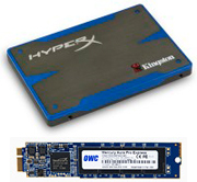 Kingston SSD HyperX e OWC SSD