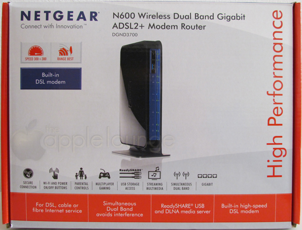 NETGEAR DGND3700 Unboxing 01 - TheAppleLounge.com