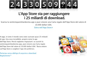 25 miliardi di App (quasi) scaricate da iTunes App Store