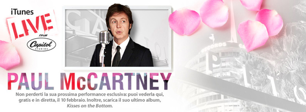 Paul McCartney in Concerto su iTunes e Apple TV - TheAppleLounge.com