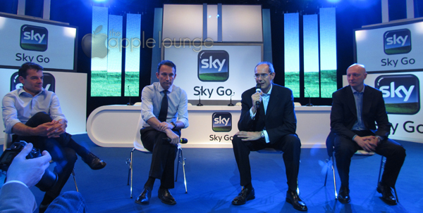 Confernza Stampa SKY del 02 marzo 2012 a Milano per la presentazione di SKY GO su iPhone e Mac - TheAppleLounge.com