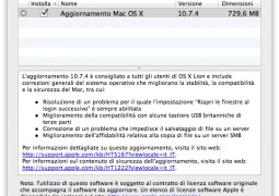 Mac OS X 10.7.4 disponibile - TheAppleLounge.com