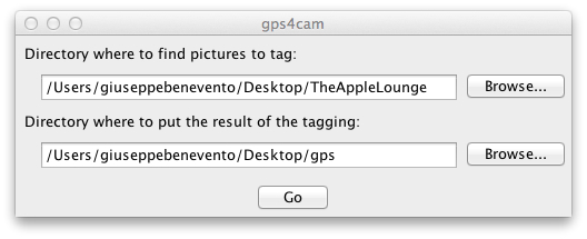 gps4cam, Mac version - TheAppleLounge.com