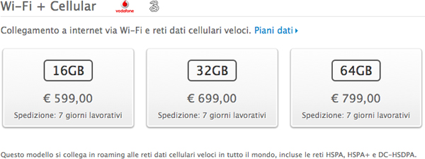 iPad Wi-Fi + Cellular anche in Italia - TheAppleLounge.com