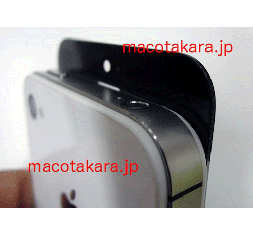 Nuovo iPhone 5, immagini del pannello frontale raffrontato con un iPhone 4S - TheAppleLounge.com
