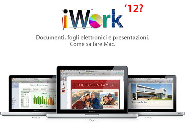 iWork '12 arriverà con OS X Mountain Lion - TheAppleLounge.com