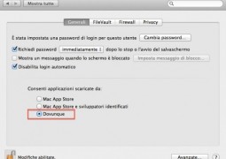 gatekeeper disabilitare sicurezza