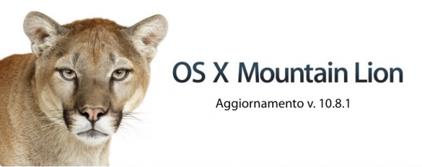 OS X Mountain Lion 10.8.1