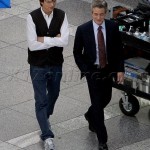 Ashton Kutcher sul set di jOBS