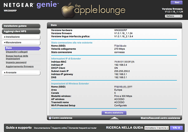 NETGEAR WN3000RP Universal WiFi Range Extender, nuova interfaccia utente NETGEAR - TheAppleLounge.com