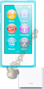 Nuovo iPod nano con adattatore Lightning - Connettore 30pin - TheAppleLounge.com