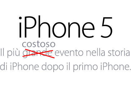 iPhone 5, i prezzi del costoso telefono di Apple penalizzano l'Italia - TheAppleLounge.com