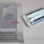 Cover iPhone 5 Clear, immagine della confezione - TheAppleLounge.com