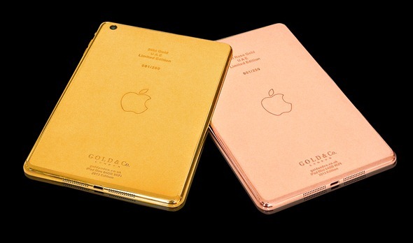 ipad mini golden oro