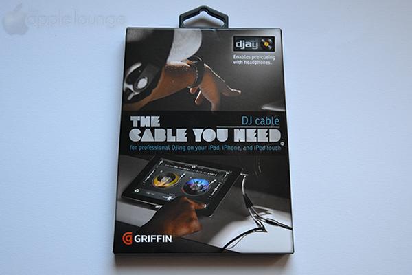 Griffin DJ Cable, immagine frontale della scatola - TheAppleLounge.com