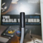 Griffin DJ Cable, particolare dell'uscita cuffia - TheAppleLounge.com